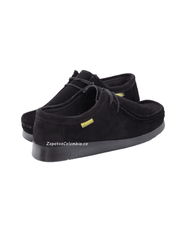 Zapatos Abuelos Forche Westland Negro Negro Carnaza 0007-6001