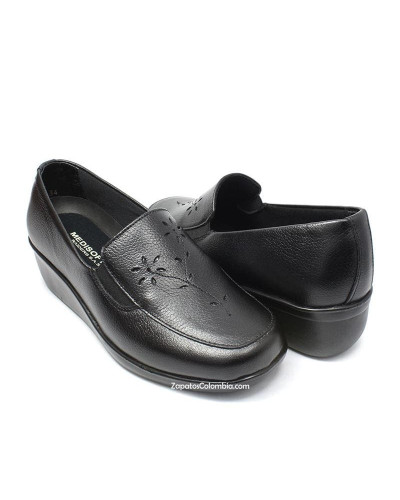 Suaves Dama, en Cuero Negro 5539