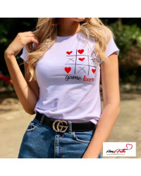 Tu mensaje estampado. Game Lover