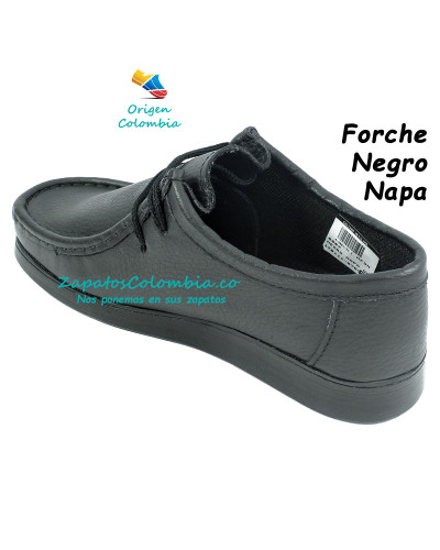 Zapatos Forche, Abuelos Clásicos, Westland. Cuero Liso Negro 0007-4001. Unisex.