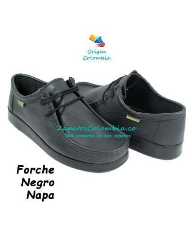 Zapatos Forche, Abuelos Clásicos, Westland. Cuero Liso Negro 0007-4001. Unisex.