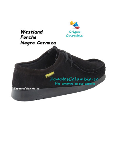 Zapatos Forche, Abuelos Clásicos Westland Negros 0007-6001. Unisex.