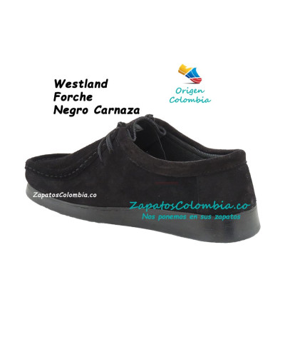 Zapatos Forche, Abuelos Clásicos Westland Negros 0007-6001. Unisex.