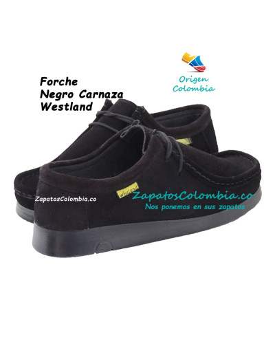 Zapatos Forche, Abuelos Clásicos Westland Negros 0007-6001. Unisex.