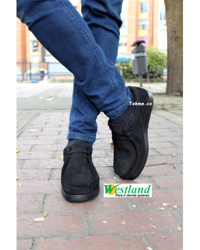 Zapatos Forche, Abuelos Clásicos Westland Negros 0007-6001. Unisex.