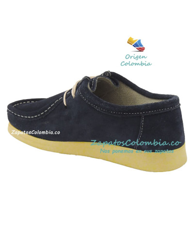 Forche Westland Unisex o Abuelos Clásicos color Azul. Zapato para uso cotidiano.