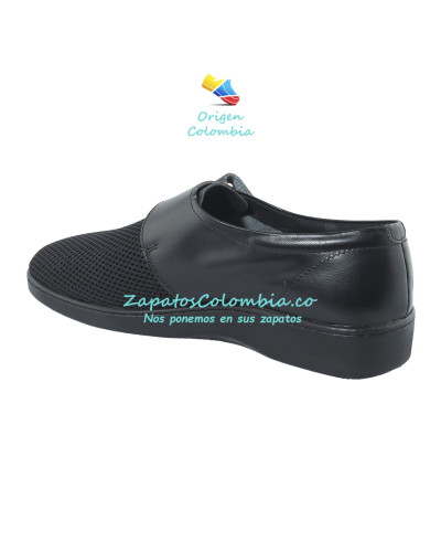 Calzado especial para pies con juanetes. Rómulo 0206-2743 Negro