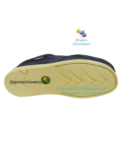Forche Westland Unisex o Abuelos Clásicos color Azul. Zapato para uso cotidiano.