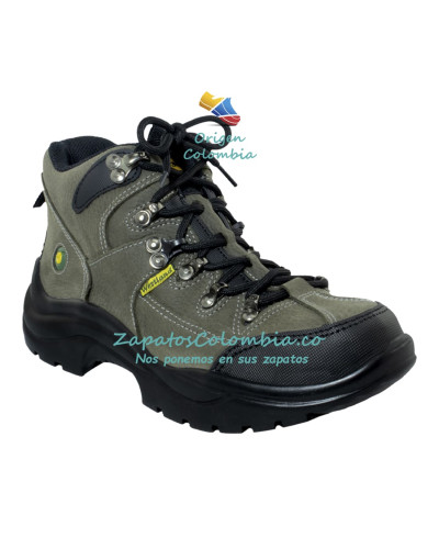 Bota Westland Hiking, Color Verde 9001-3007. Ergonómica en Poliuretano.