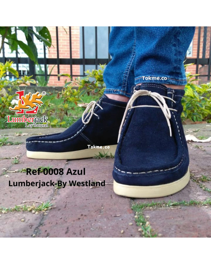 Zapatos Forche, Abuelos Clásicos, Westland. Azul 0007-6005. Unisex. Suela Poliuretano