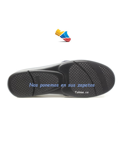 Zapatos Suaves Dama. Se Adaptan a sus pies, el alivio empieza al calzarlos. 6525 Azul
