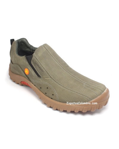 Zapato Urbano Deportivo, Lumberjack Trek, Nobuk Verde 0979-3006