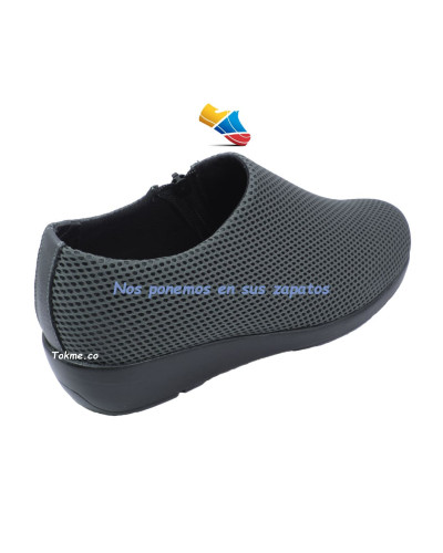 Calzado Suave Dama, cómodos para caminar, ligeros y flexibles 6541 Gris