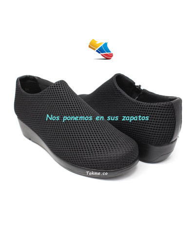 Botines Suave Dama. Comodidad poderosa, sus pies lo agradecerán... 6541 Negro