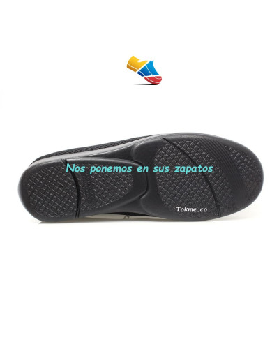 Botines Suave Dama. Comodidad poderosa, sus pies lo agradecerán... 6541 Negro