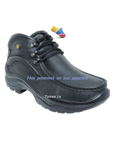 Bota Westland Climbing, Cuero semi graso Negro 7507-8001
