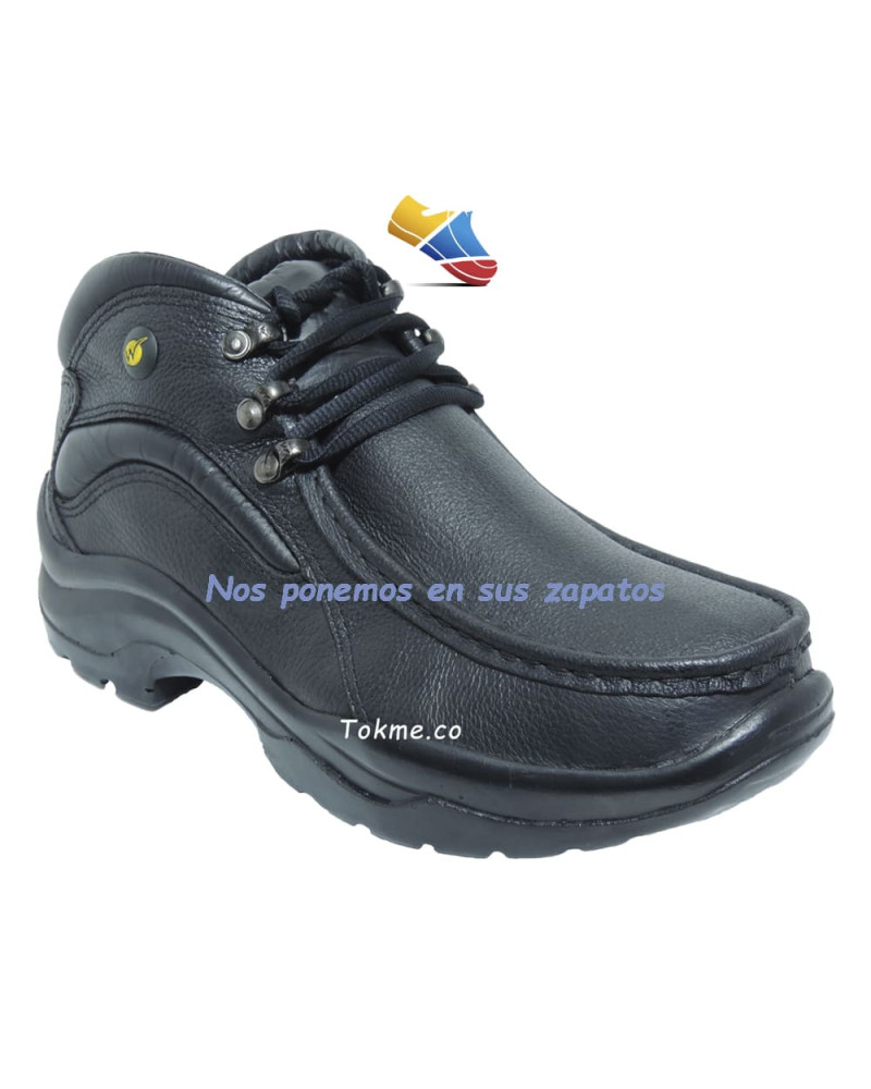 Bota Westland Climbing, Cuero semi graso Negro 7507-8001