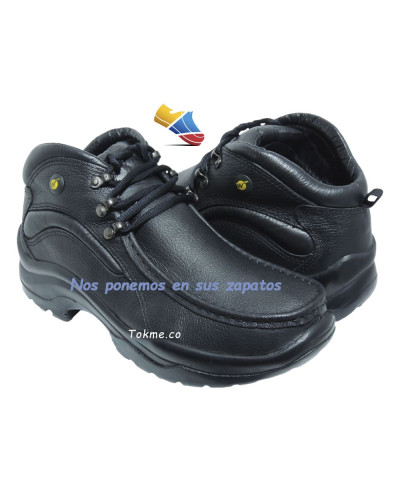 Bota Westland Climbing, Cuero semi graso Negro 7507-8001