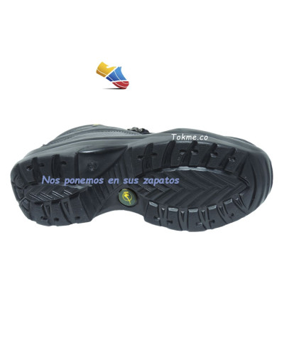 Bota Westland Climbing, Cuero semi graso Negro 7507-8001