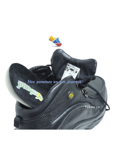 Bota Westland Climbing, Cuero semi graso Negro 7507-8001