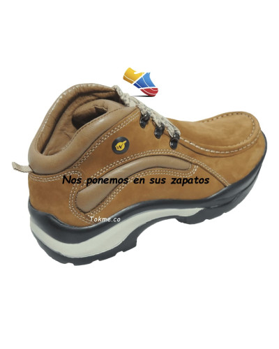 Bota Westland Climbing. Usa cuero, Botas para hombres con carácter. 7507-8004 Avellana