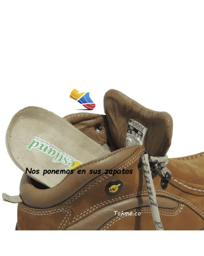 Bota Westland Climbing. Usa cuero, Botas para hombres con carácter. 7507-8004 Avellana