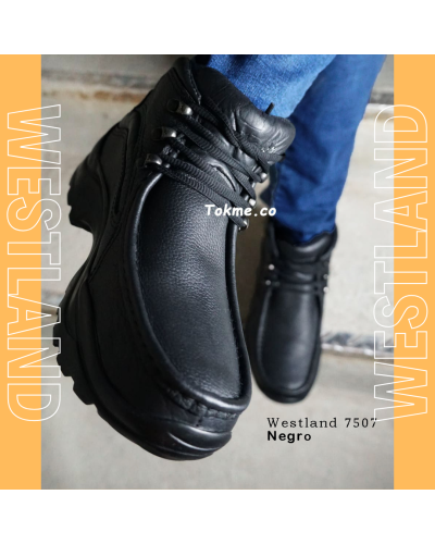 Bota Westland Climbing. No se rinden, Botas que proporcionan Respaldo Real 7507-8001 Negro