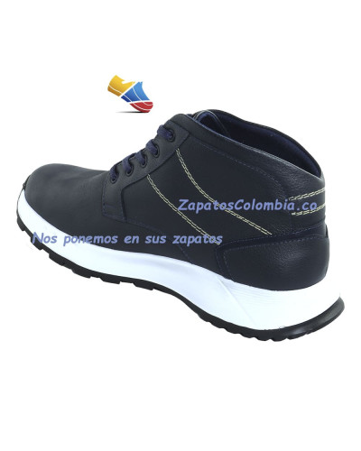 Zapatillas Urbanas - Botas Derby: Estructura elegante + suela deportiva 0502-2225 Azul