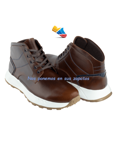 Zapatillas Urbanas - Botas Derby Miel Brush Up – Poder y Versatilidad 0502-2225 Siena