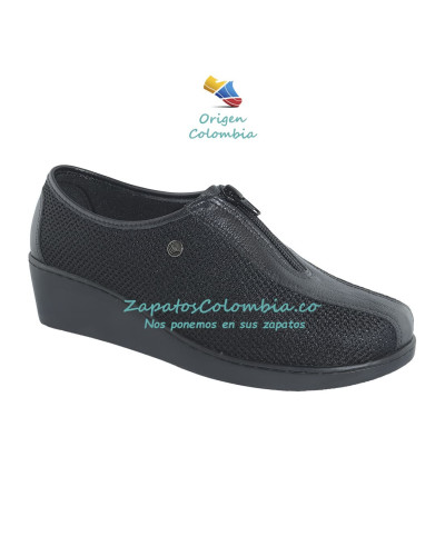 Calzado Suave Juanetes sin dolor. Romulo 0207-6070 Negro