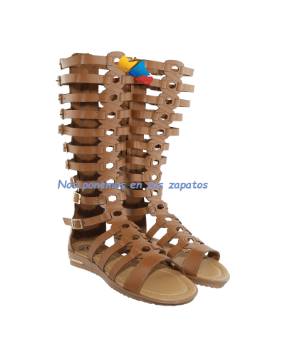 Sandalias Romanas Afrodita – Atractiva por naturaleza 0010 Miel