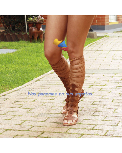 Detalles que Encantan. Arte y precisión Digital en sus Sandalias Romanas