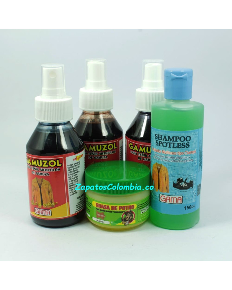 Pack para Mantenimiento de Calzado. Combo de 3 Unidades