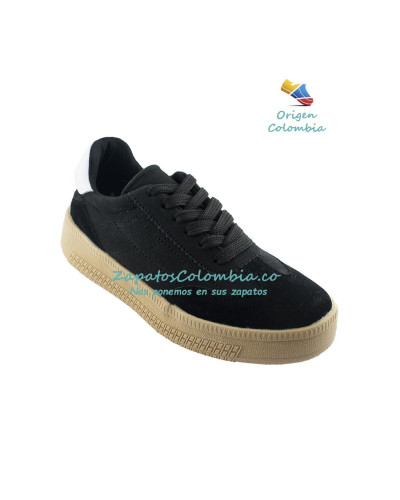 Tenis Dama Urbano 0402 Negro
