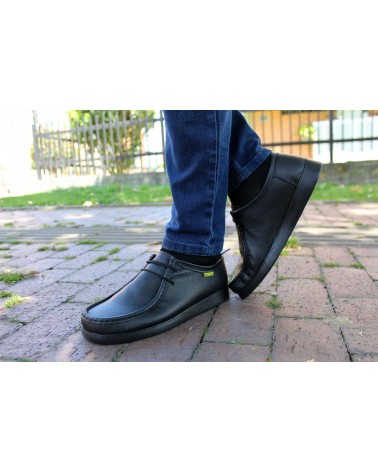 Zapatos Forche, Abuelos Clásicos, Westland. Cuero Liso Negro 0007-4001. Unisex.